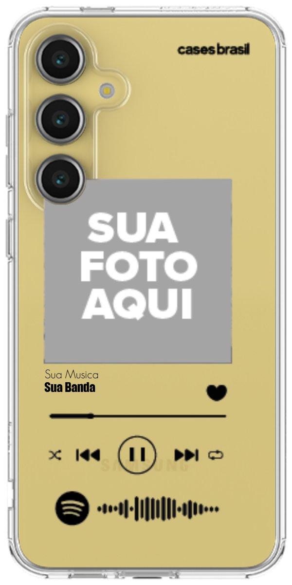 Capinha para Celular Polaroid com Sua Música