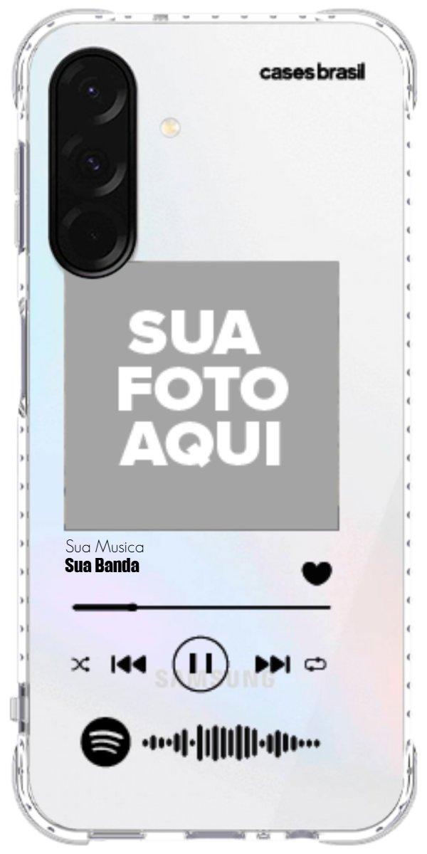 Capinha para Celular Polaroid com Sua Música