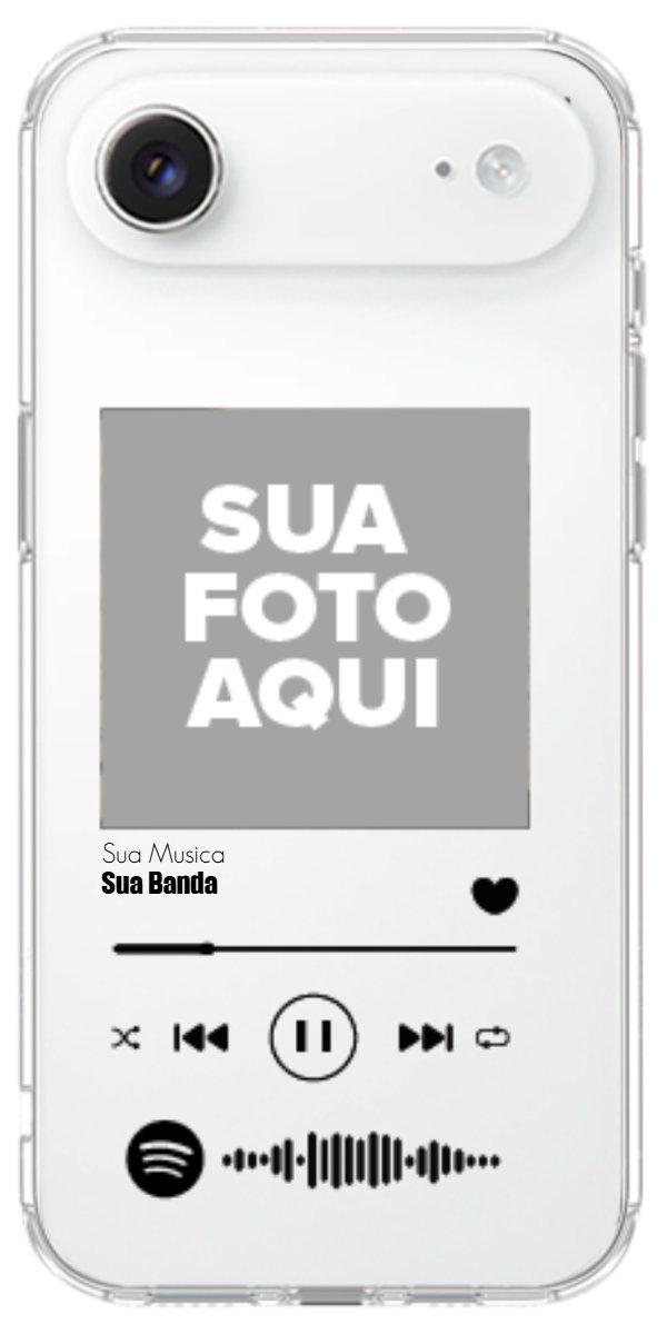 Capinha para Celular Polaroid com Sua Música