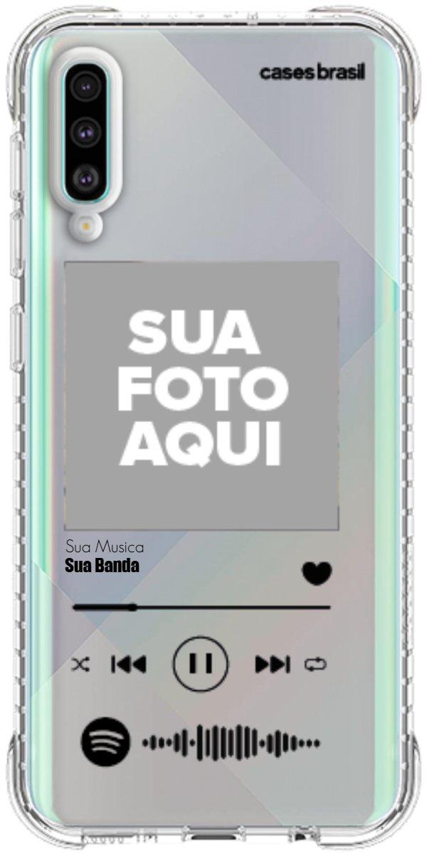 Capinha para Celular Polaroid com Sua Música