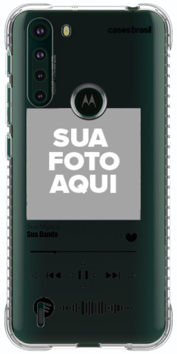Capinha para Celular Polaroid com Sua Música