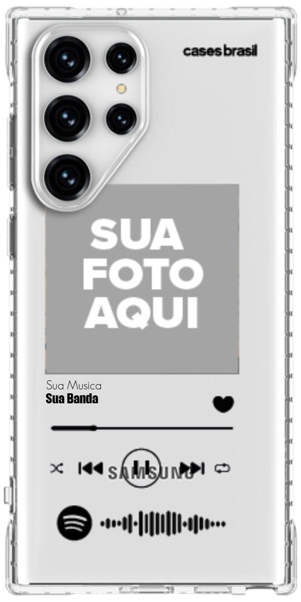 Capinha para Celular Polaroid com Sua Música