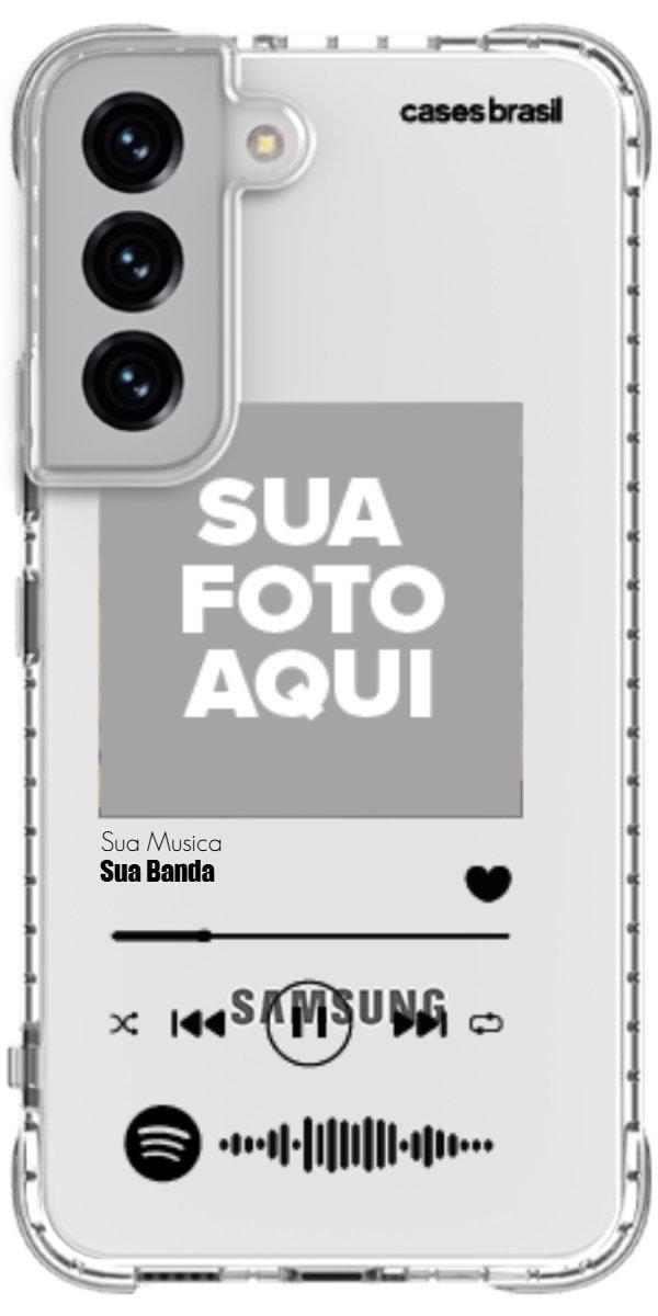 Capinha para Celular Polaroid com Sua Música