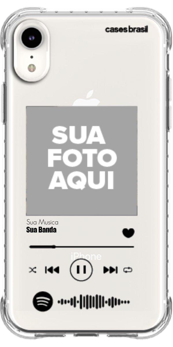 Capinha para Celular Polaroid com Sua Música