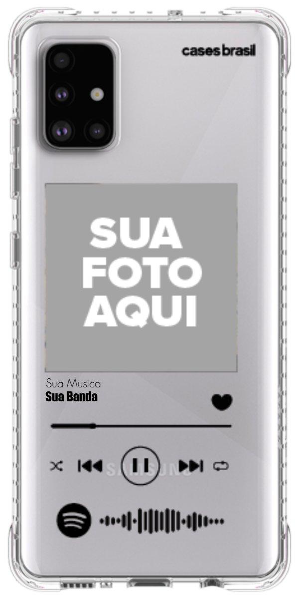 Capinha para Celular Polaroid com Sua Música