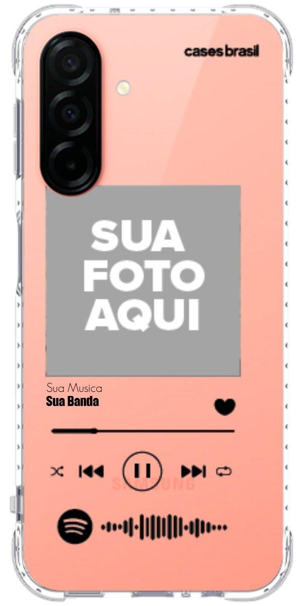Capinha para Celular Polaroid com Sua Música