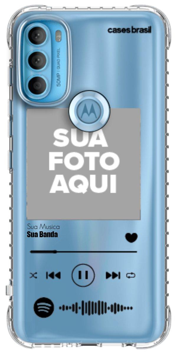 Capinha para Celular Polaroid com Sua Música