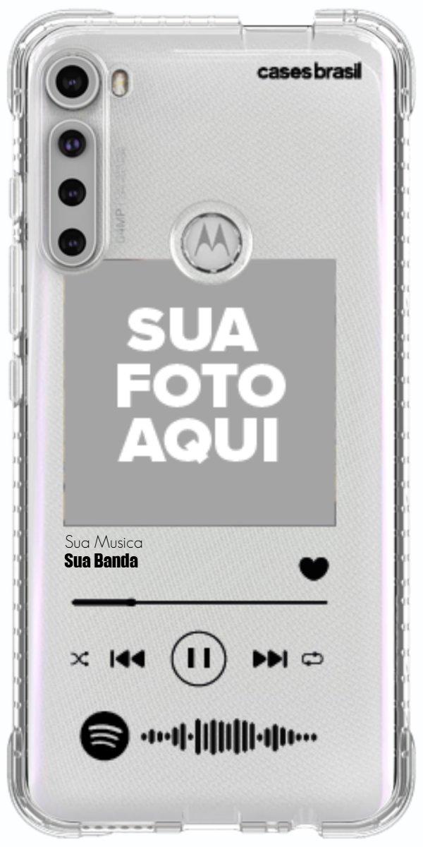 Capinha para Celular Polaroid com Sua Música