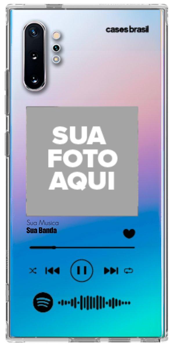 Capinha para Celular Polaroid com Sua Música