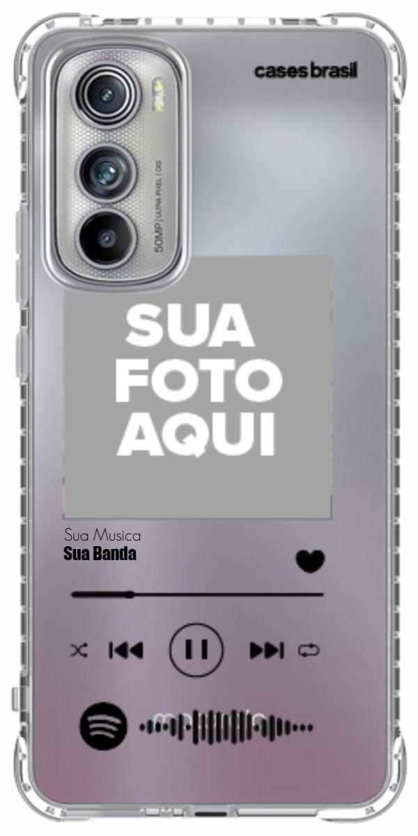 Capinha para Celular Polaroid com Sua Música