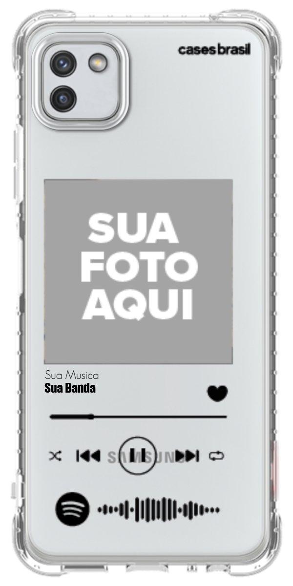 Capinha para Celular Polaroid com Sua Música