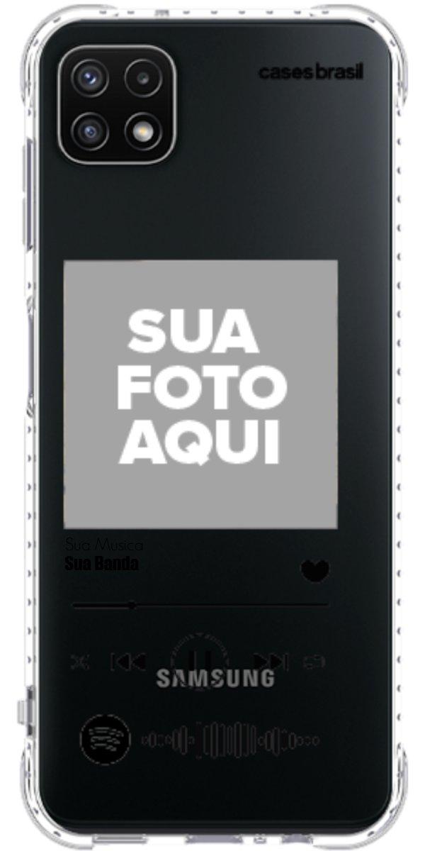 Capinha para Celular Polaroid com Sua Música