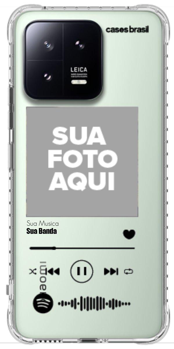 Capinha para Celular Polaroid com Sua Música