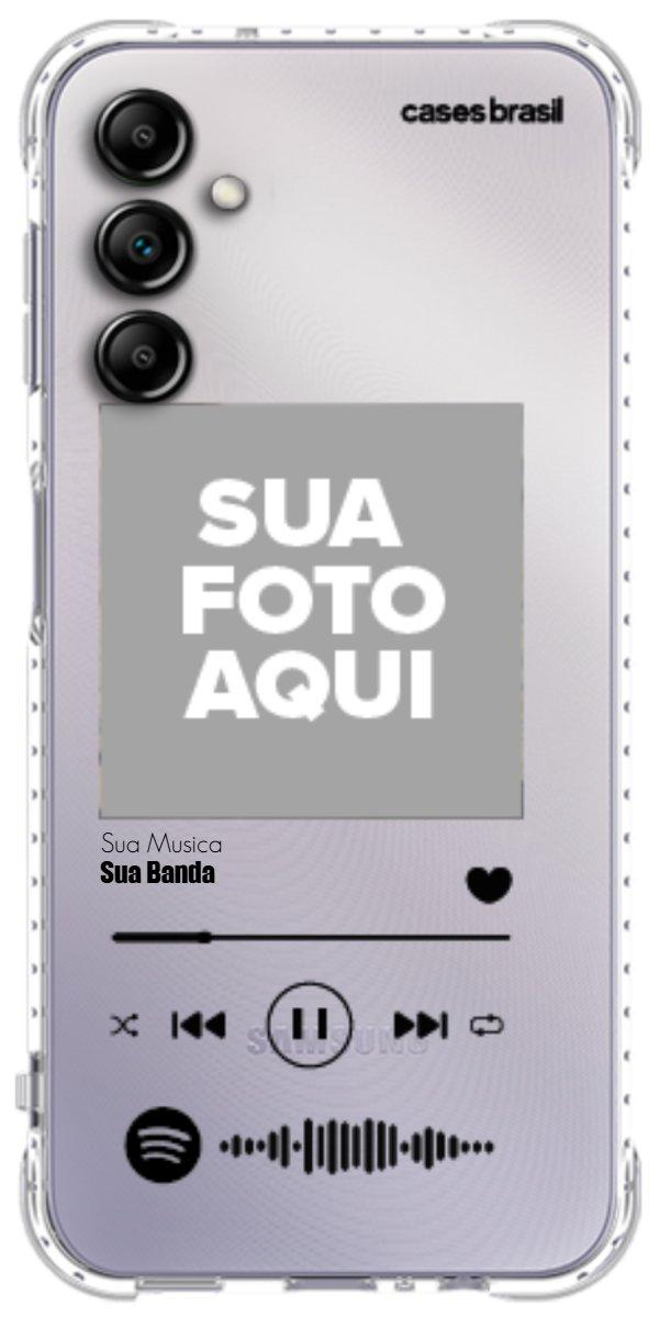Capinha para Celular Polaroid com Sua Música