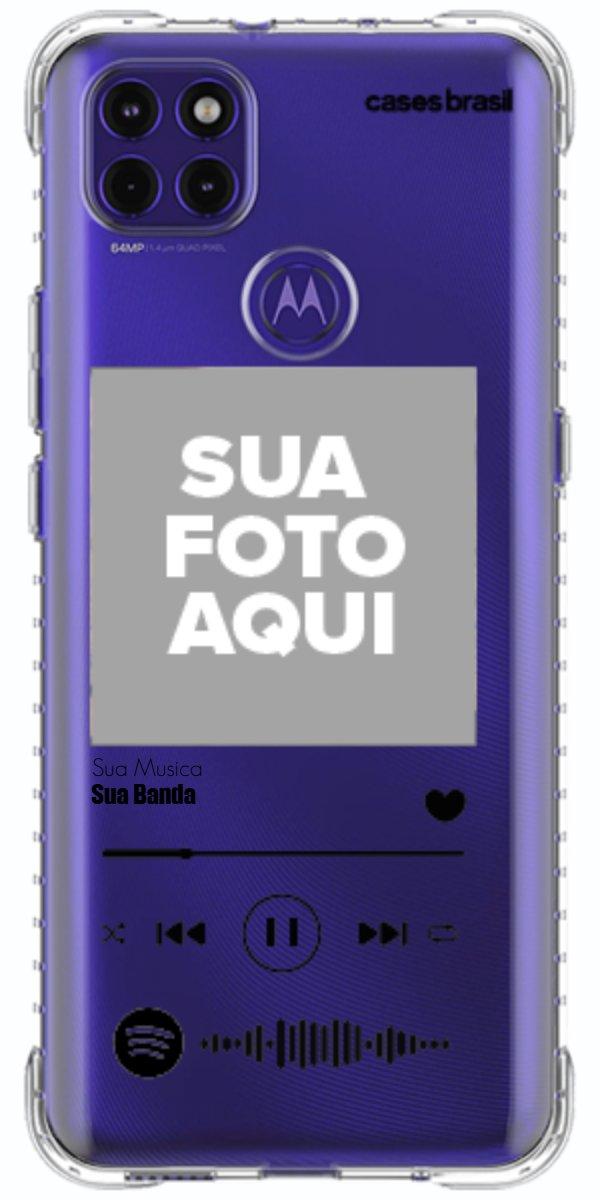 Capinha para Celular Polaroid com Sua Música