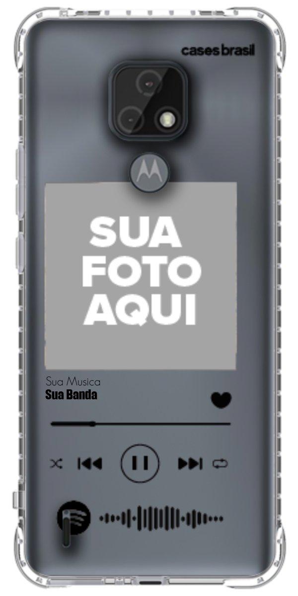 Capinha para Celular Polaroid com Sua Música