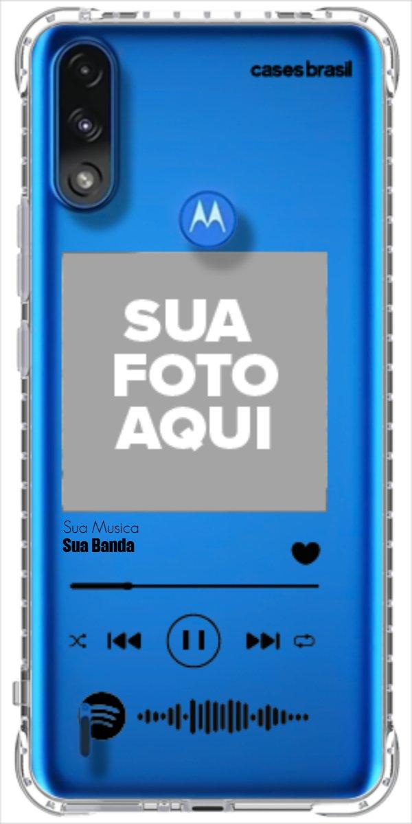Capinha para Celular Polaroid com Sua Música
