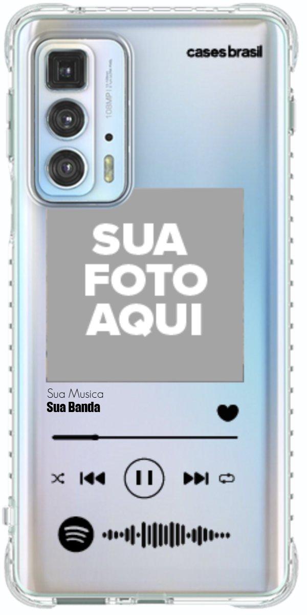 Capinha para Celular Polaroid com Sua Música