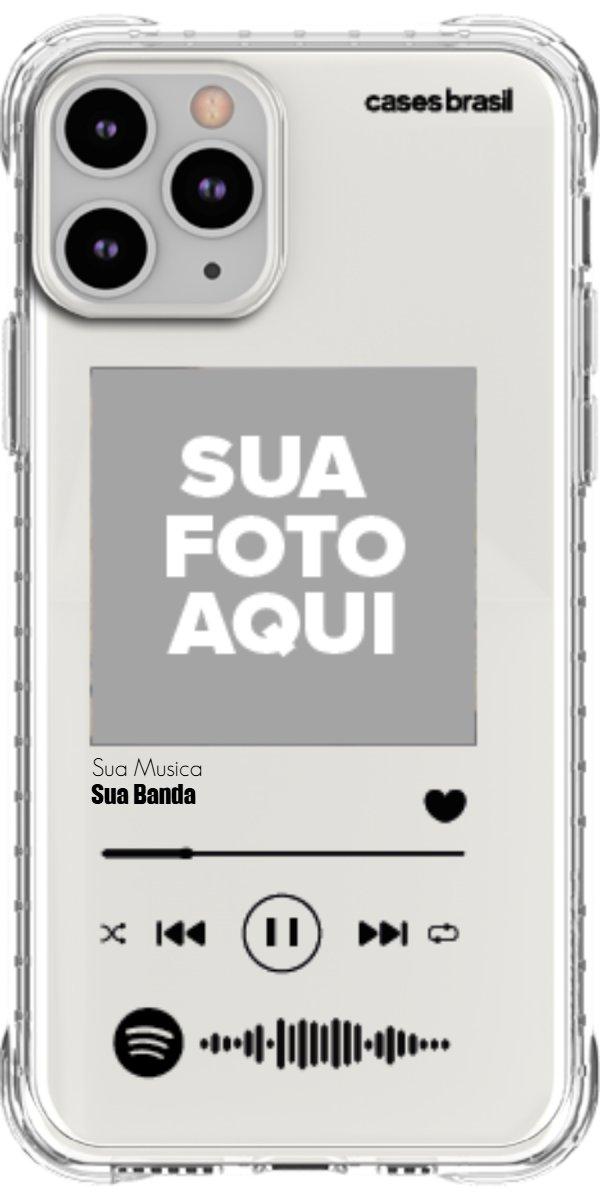 Capinha para Celular Polaroid com Sua Música