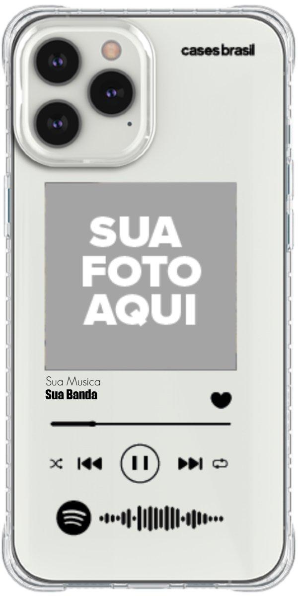 Capinha para Celular Polaroid com Sua Música