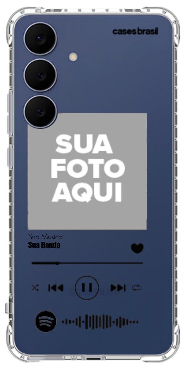 Capinha para Celular Polaroid com Sua Música
