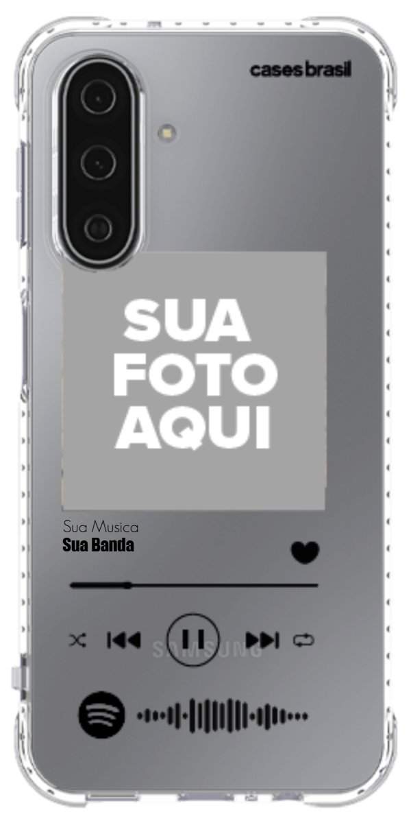 Capinha para Celular Polaroid com Sua Música