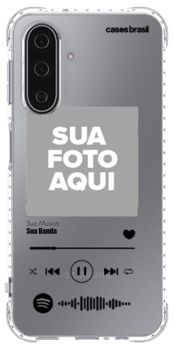 Capinha para Celular Polaroid com Sua Música