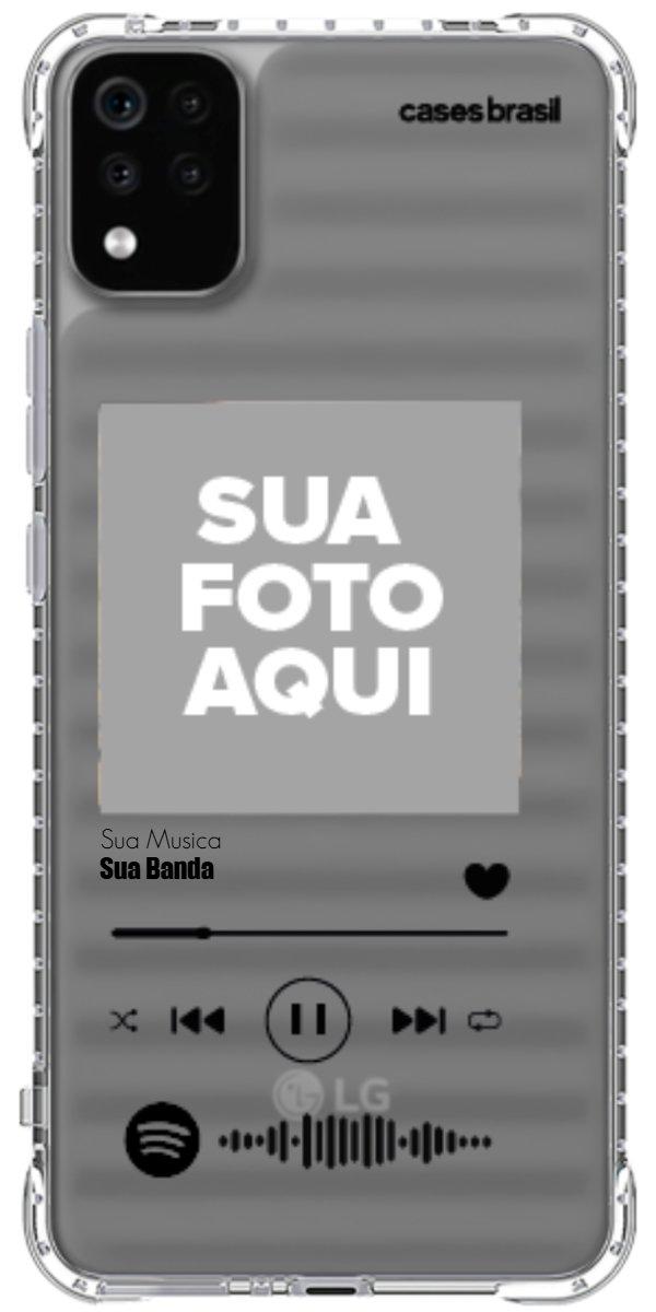 Capinha para Celular Polaroid com Sua Música