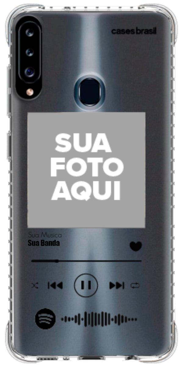 Capinha para Celular Polaroid com Sua Música