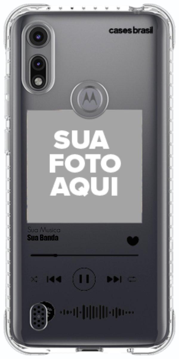 Capinha para Celular Polaroid com Sua Música