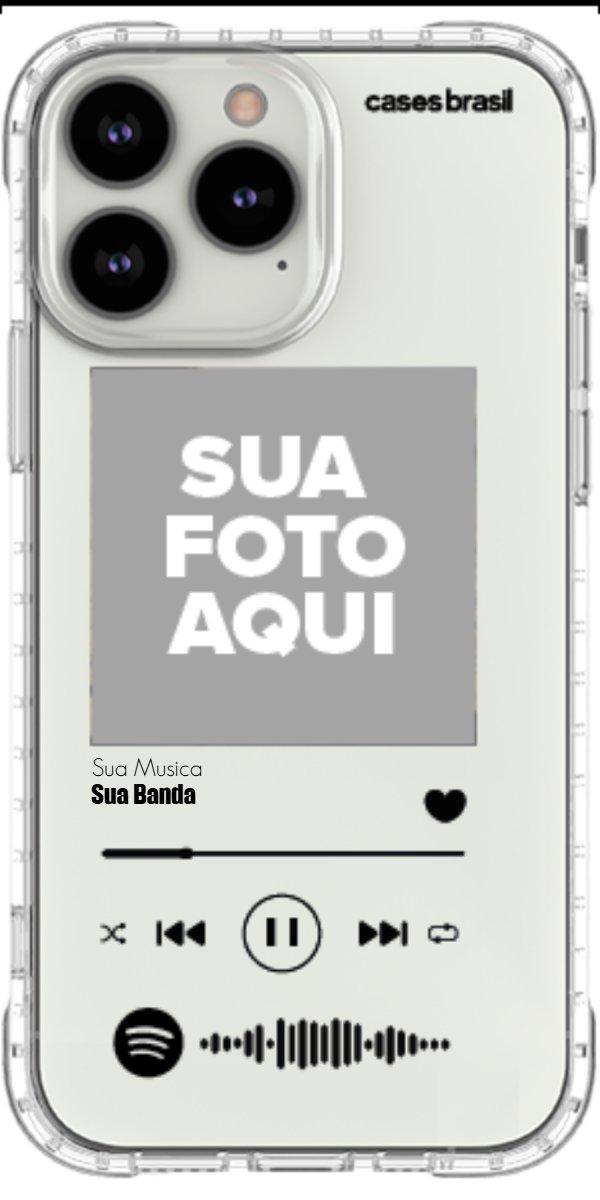 Capinha para Celular Polaroid com Sua Música