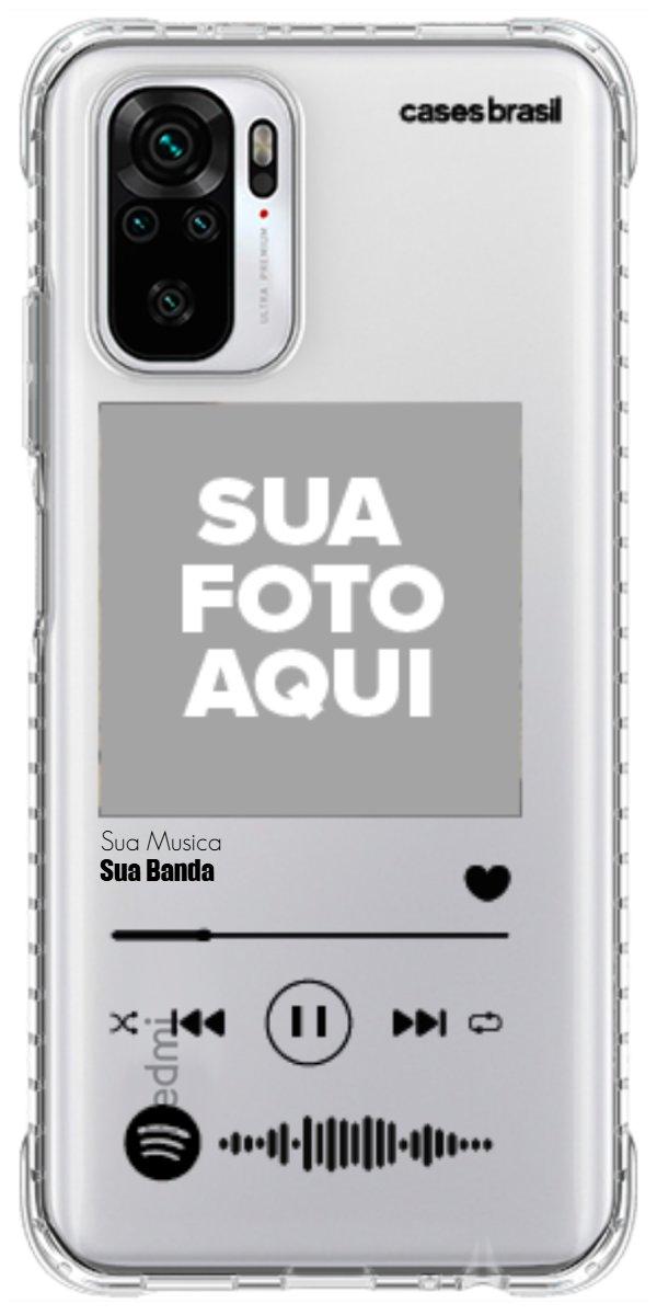 Capinha para Celular Polaroid com Sua Música
