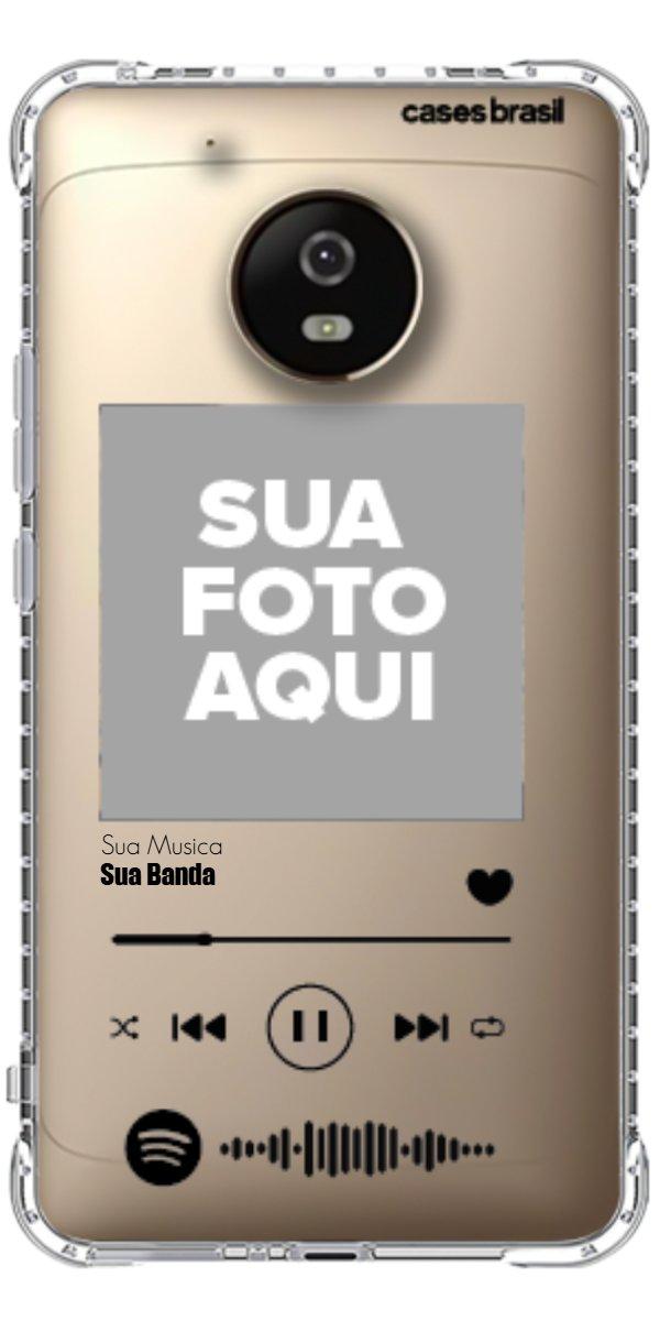 Capinha para Celular Polaroid com Sua Música