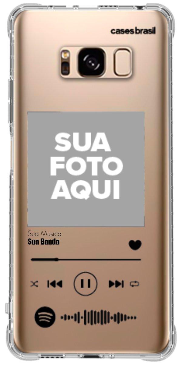Capinha para Celular Polaroid com Sua Música