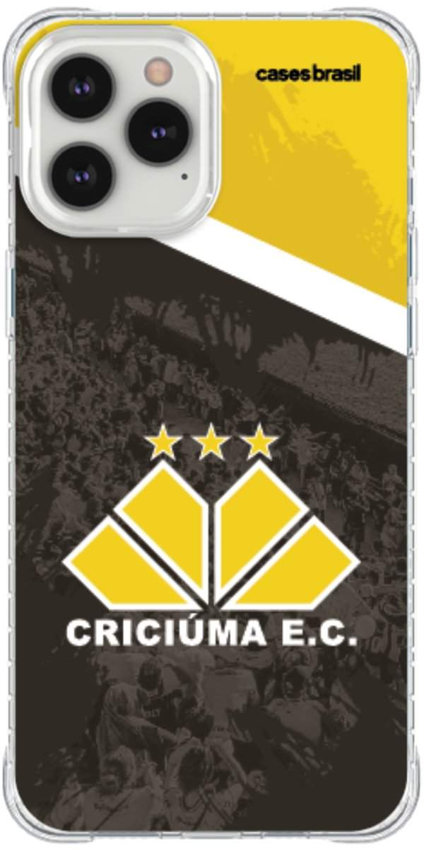 Capinha para Celular Criciúma Estampa Oficial 02