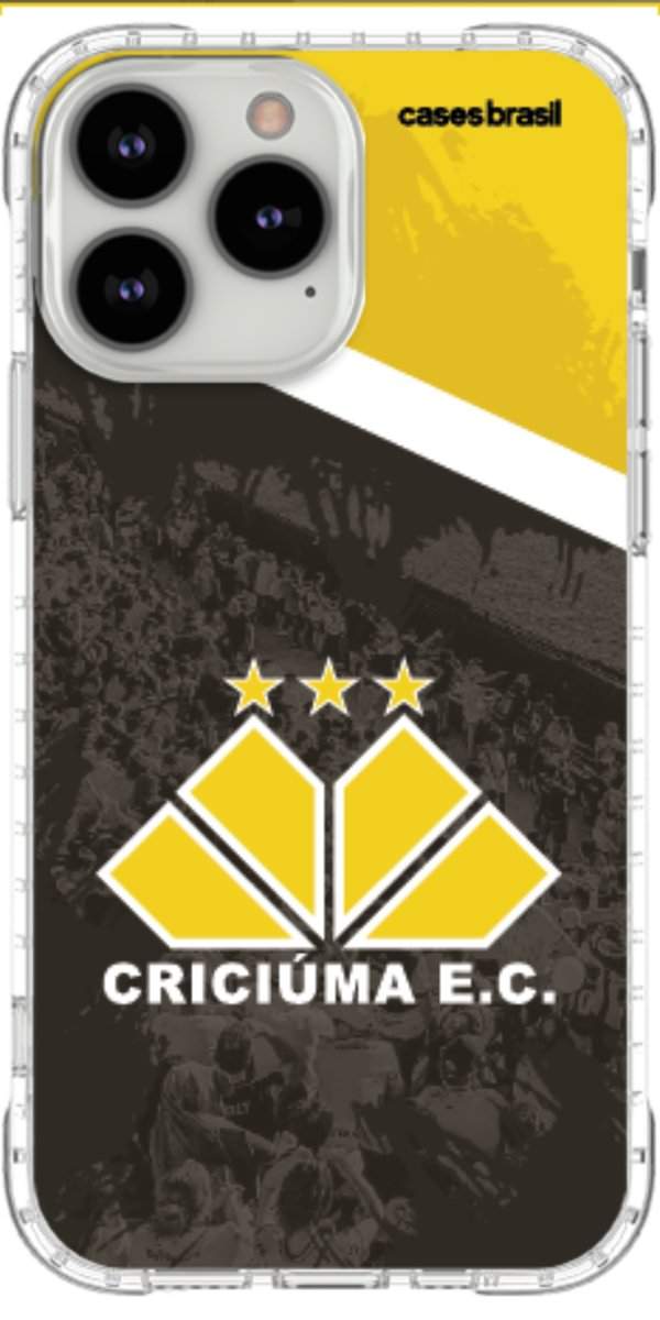Capinha para Celular Criciúma Estampa Oficial 02