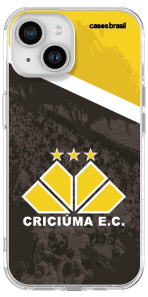 Capinha para Celular Criciúma Estampa Oficial 02