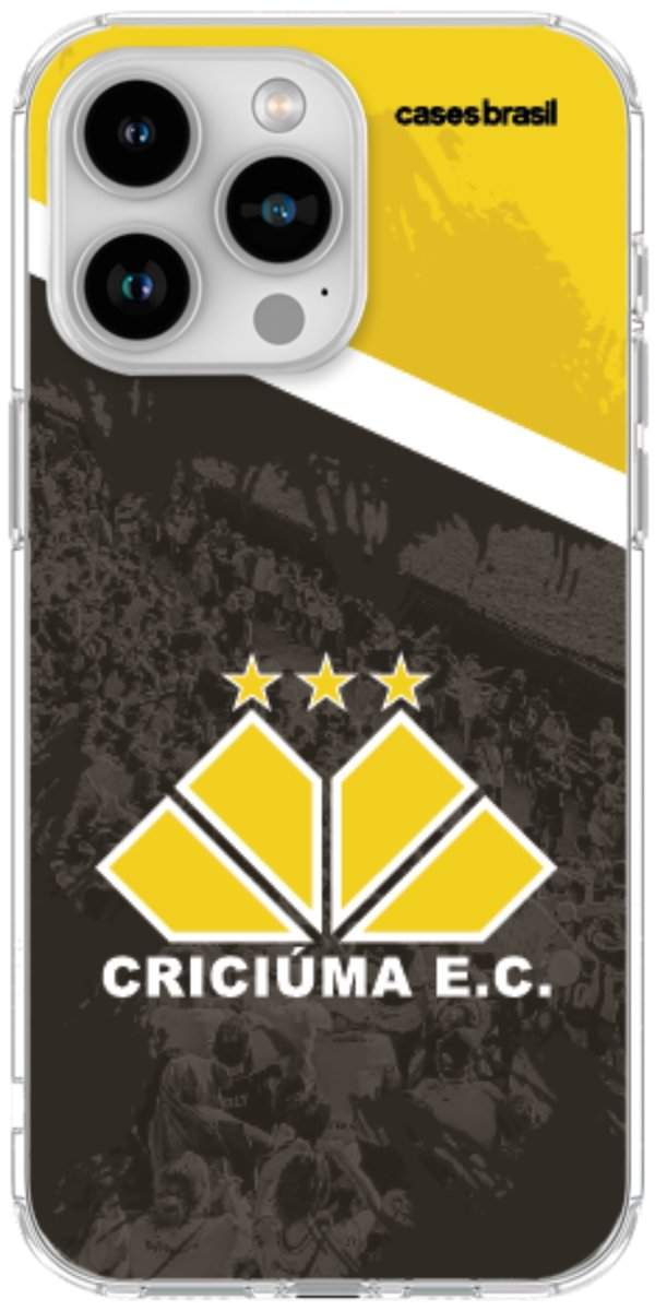 Capinha para Celular Criciúma Estampa Oficial 02