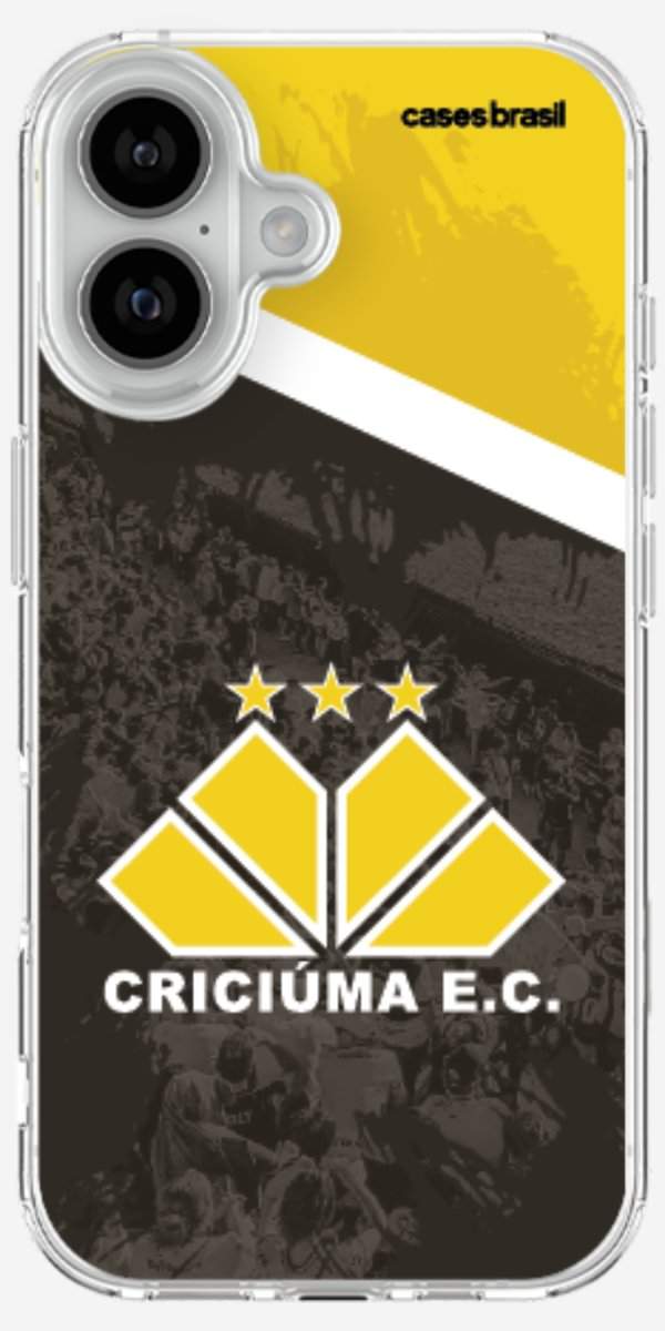 Capinha para Celular Criciúma Estampa Oficial 02