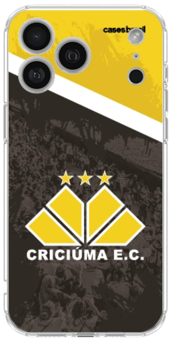 Capinha para Celular Criciúma Estampa Oficial 02