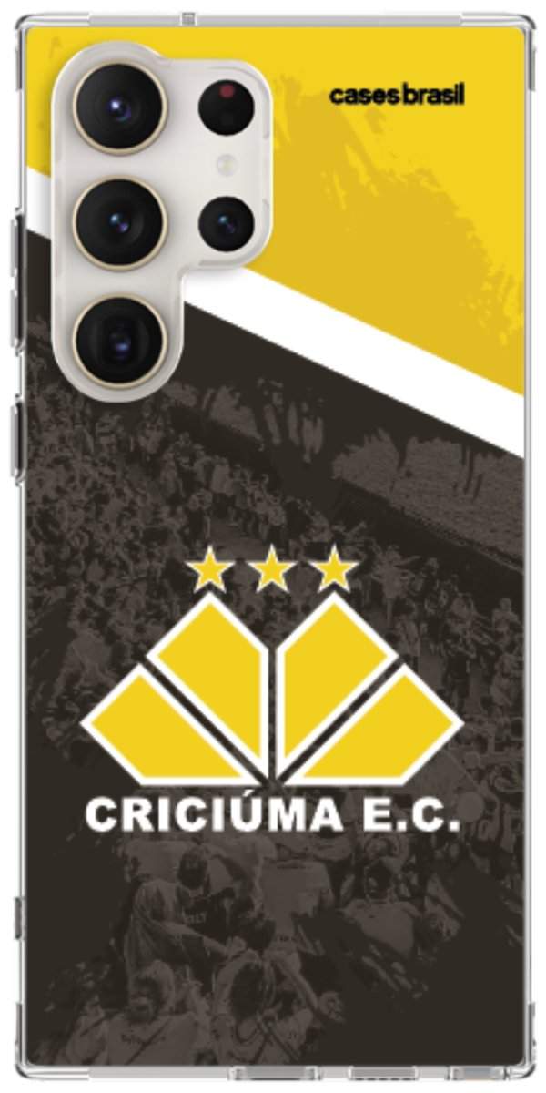 Capinha para Celular Criciúma Estampa Oficial 02
