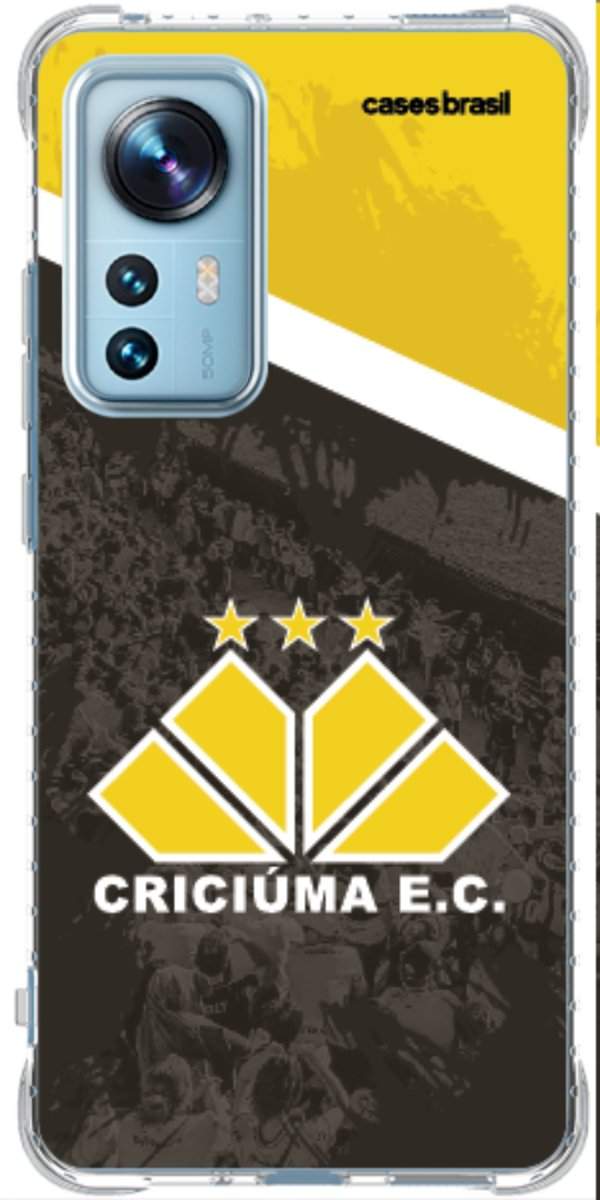 Capinha para Celular Criciúma Estampa Oficial 02