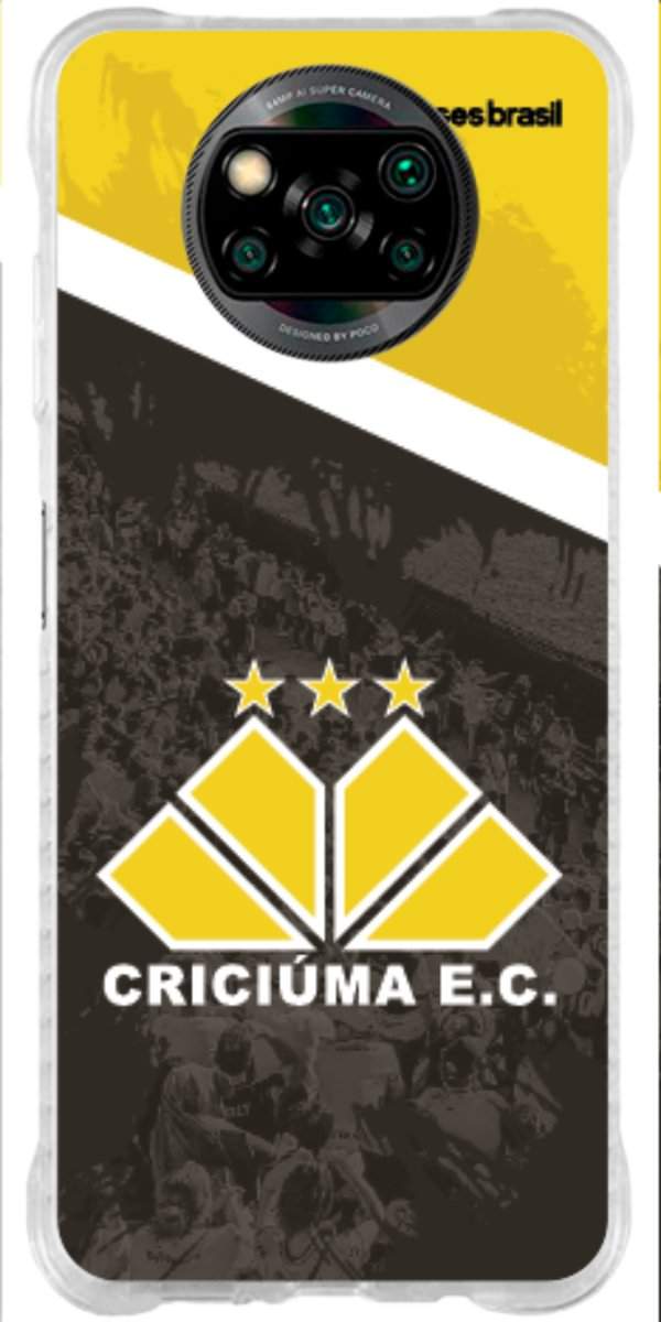 Capinha para Celular Criciúma Estampa Oficial 02