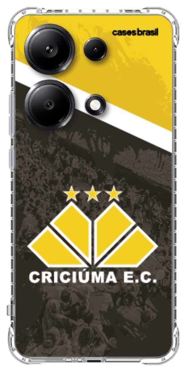 Capinha para Celular Criciúma Estampa Oficial 02