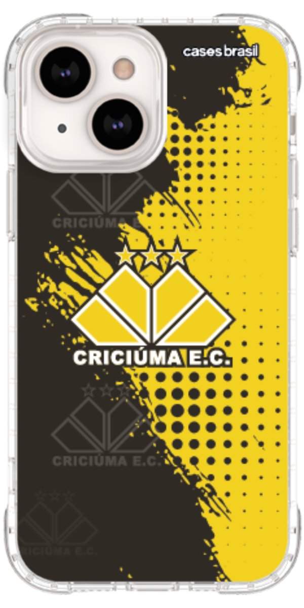 Capinha para celular Criciúma Estampa Oficial 02