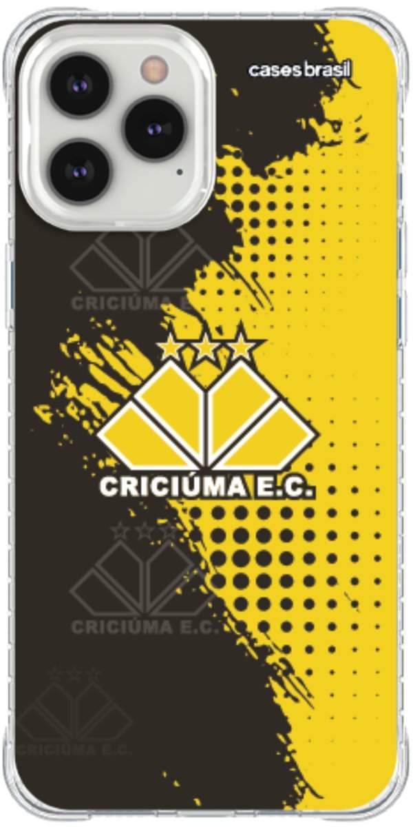 Capinha para celular Criciúma Estampa Oficial 02