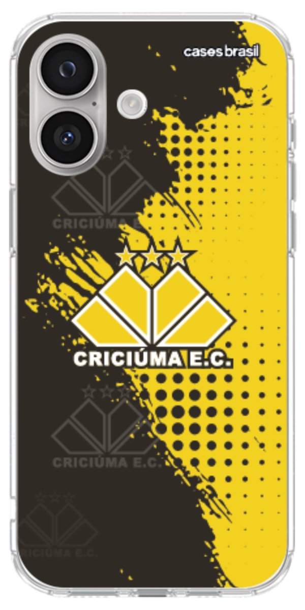 Capinha para celular Criciúma Estampa Oficial 02