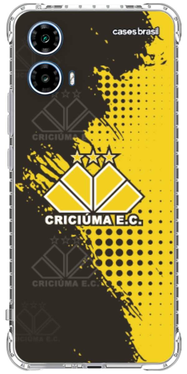 Capinha para celular Criciúma Estampa Oficial 02
