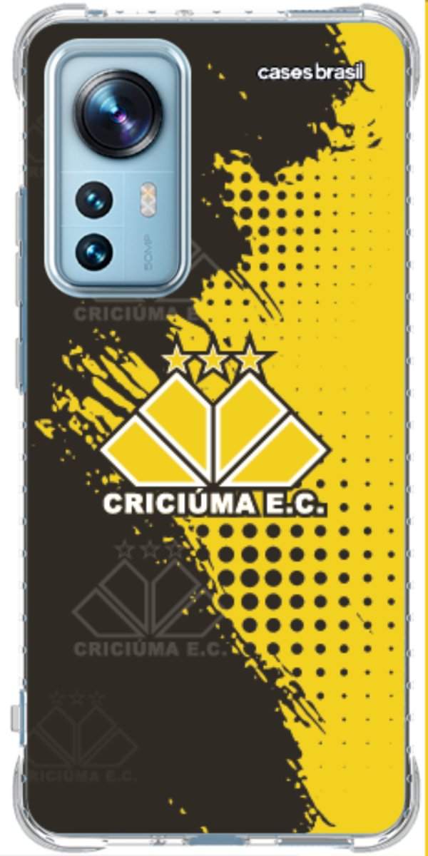 Capinha para celular Criciúma Estampa Oficial 02
