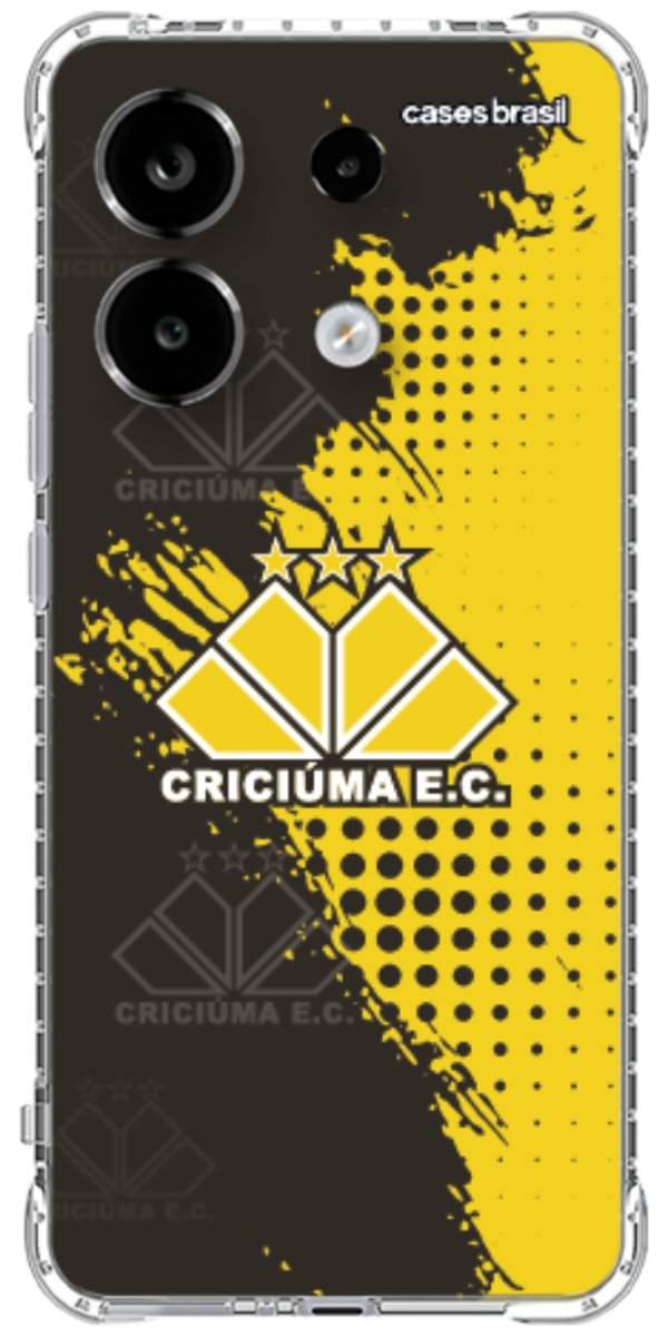Capinha para celular Criciúma Estampa Oficial 02